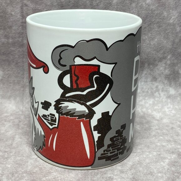 Primitives by Kathy Bah Hum Mug 18 oz Ceramic Angry Elf Christmas Coffee Cup - Picture 2 of 10